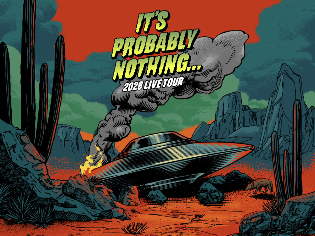 Who is going? It's Probably Nothing...Feb 5th Austin, TX Paramount Theatre with Chris Ramsay & Jesse Michaels