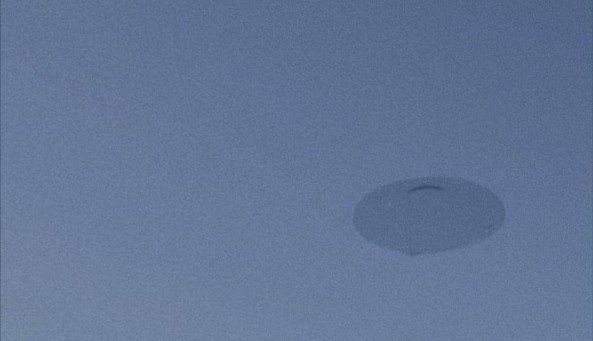 'UFO' over the Mersey.