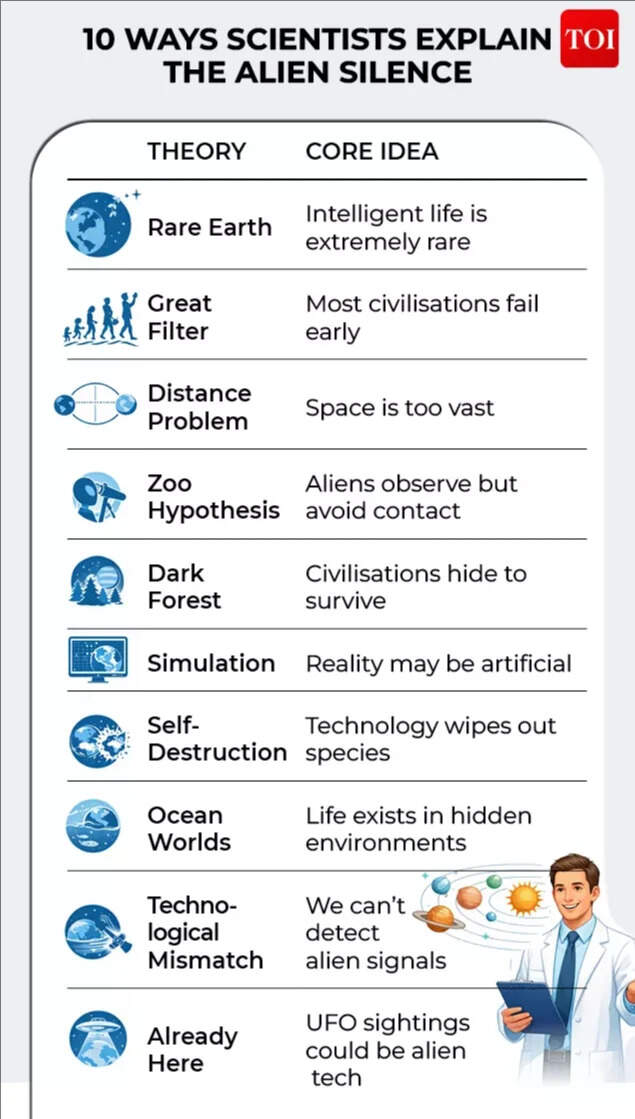 10 ways scientists explain the Alien silence