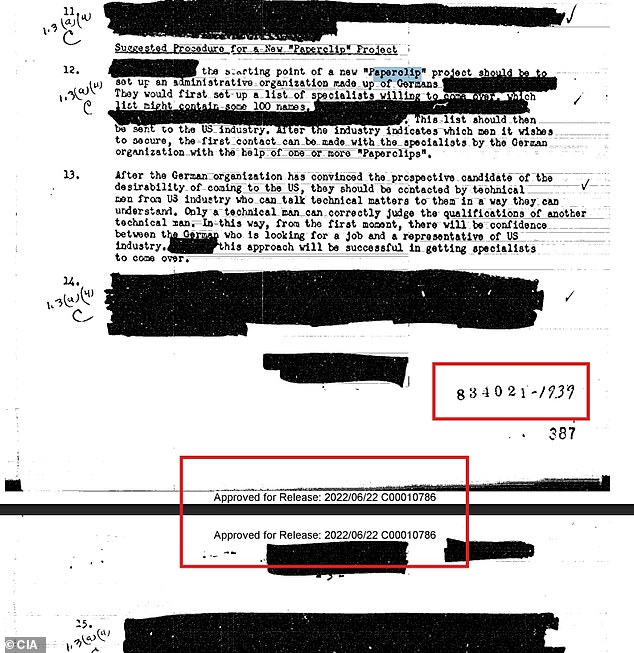 The CIA's declassified archives contains documents with the same markings seen on files referencing MJ-12 that the FBI claimed were fakes