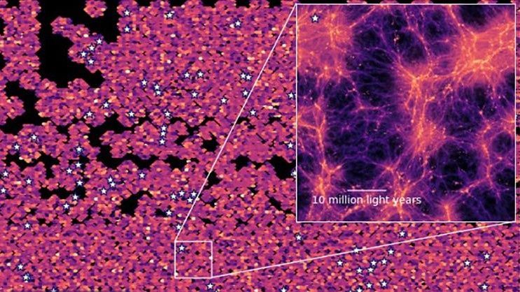 Astronomers unveil largest 3D universe map of its…