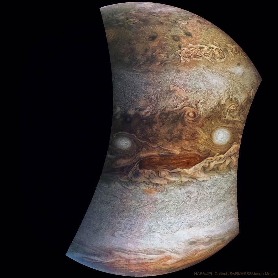A Face in the Clouds of Jupiter