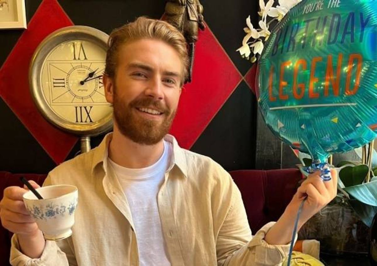 Actor Gideon Allen, 27, from the Baltic Triangle.