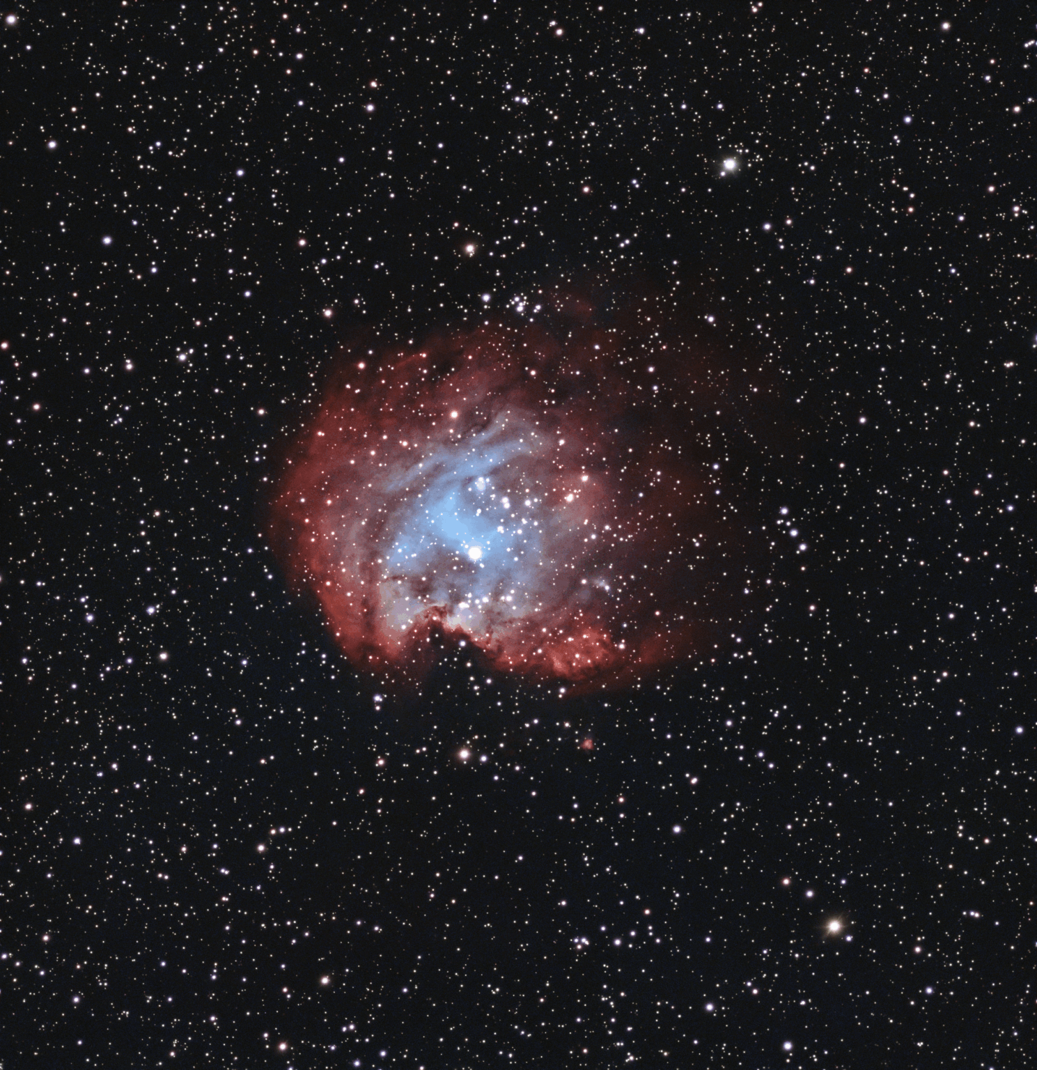 Monkey Head NGC 2174 Bortle 8