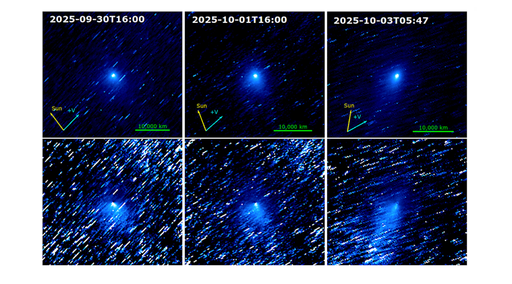 Interstellar Object 3I/ATLAS Observed from Mars by China’s Tianwen-1 Spacecraft Interstellar Object 3I/ATLAS Observed from Mars by China’s Tianwen-1 Spacecraft