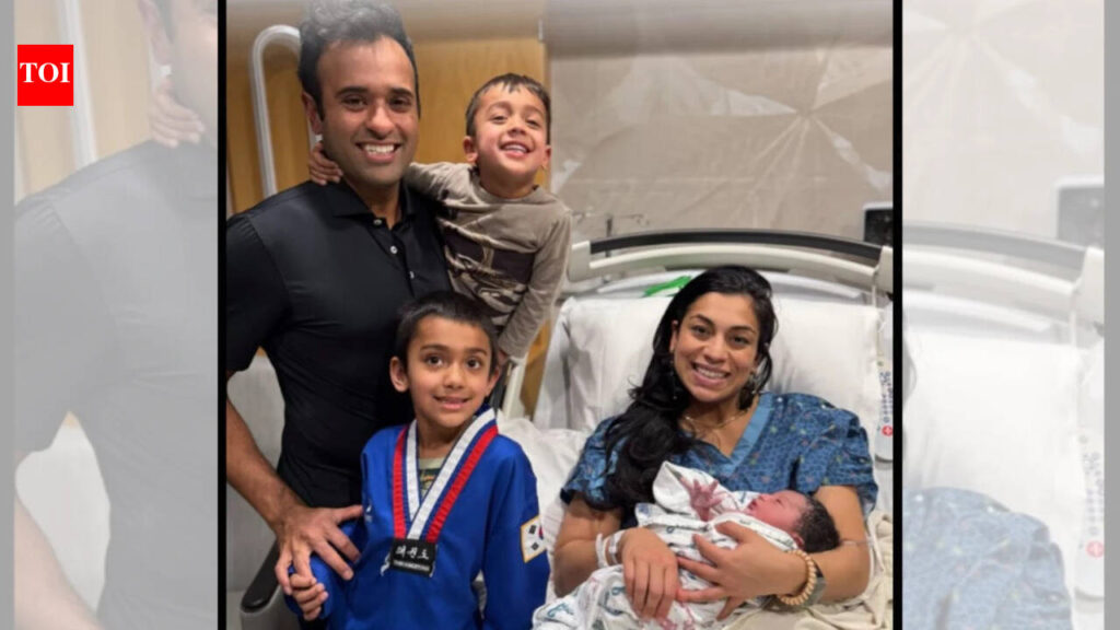 ‘Illegal alien Indian Hindu family’: Row after Vivek Ramaswamy introduces newborn Savithri in campaign video