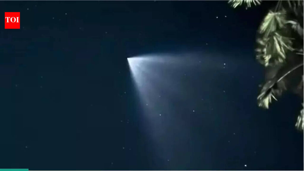 UFO or something else? Mysterious jellyfish-shaped light seen in the sky over Sikkim leaves people puzzled