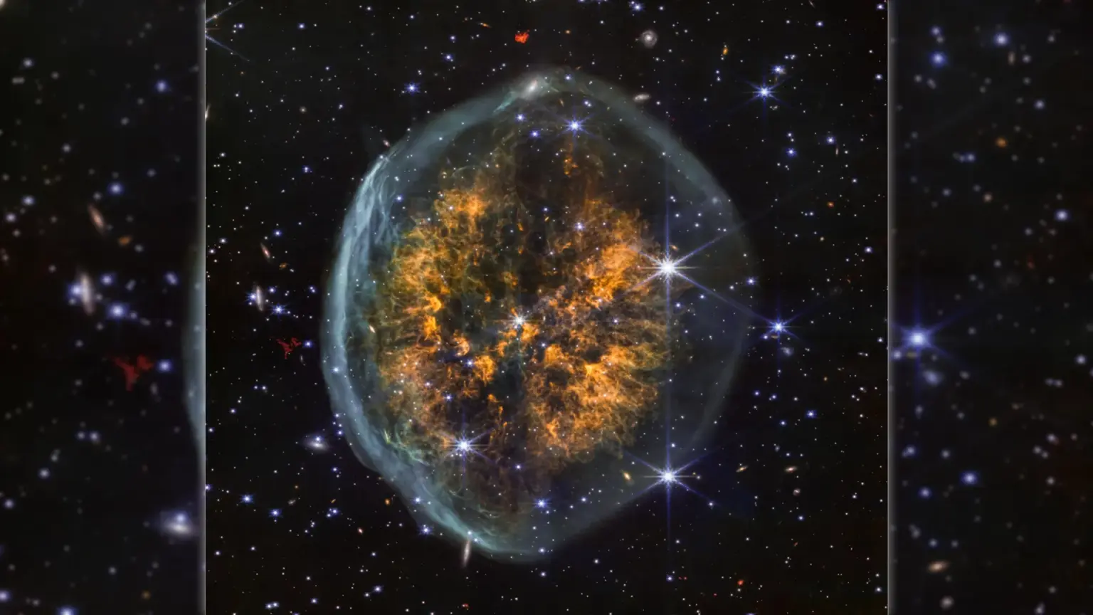 NASA’s Webb captures a bizarre brain-shaped nebula around a dying star