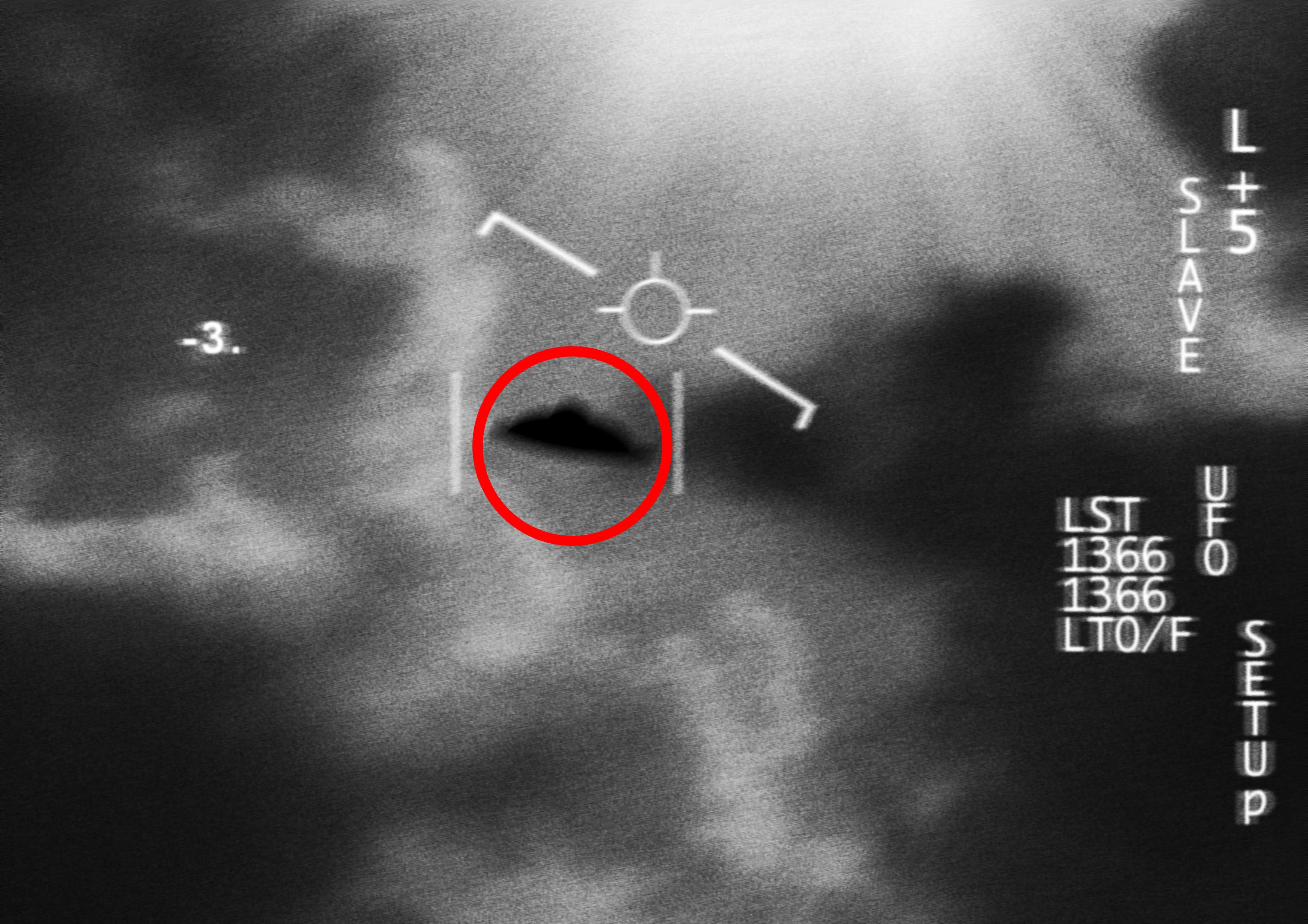 A satellite image of an unidentified flying object, the subject of ongoing fascination to millions of stargazers around the world