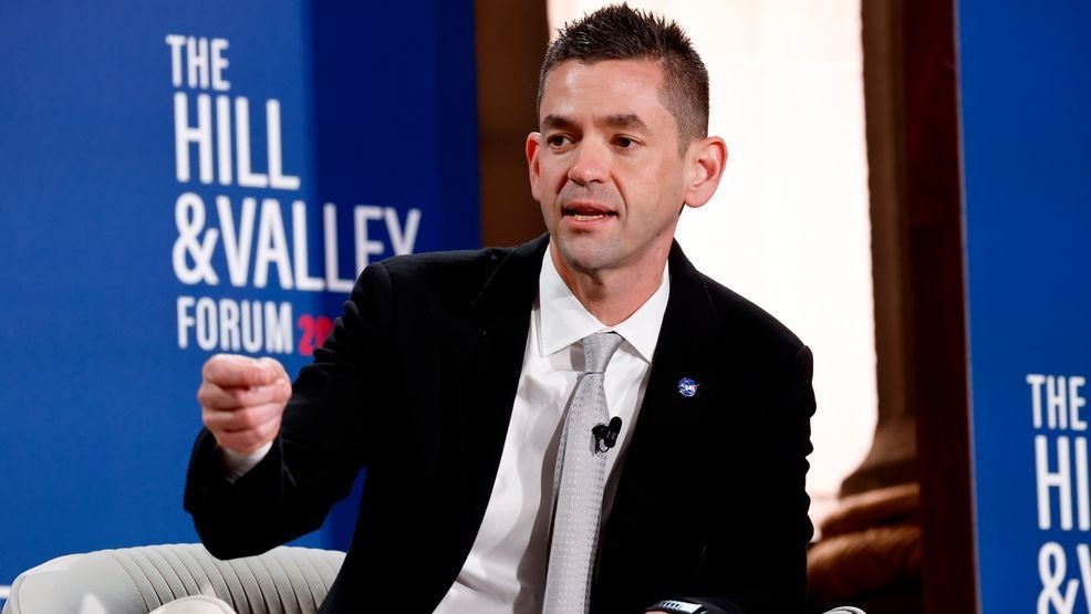 WASHINGTON, DC - MARCH 24: Jared Isaacman participates in the Government Program to Space Economy: Building the Commercial Future of LEO and the Moon panel during The Hill & Valley Forum 2026 at Andrew W. Mellon Auditorium on March 24, 2026 in Washington, DC. (Photo by Paul Morigi/Getty Images for The Hill & Valley Forum)
