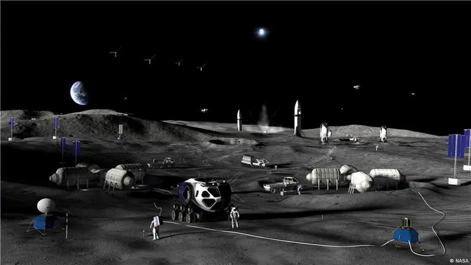 NASA plans moon base instead of orbital lunar station