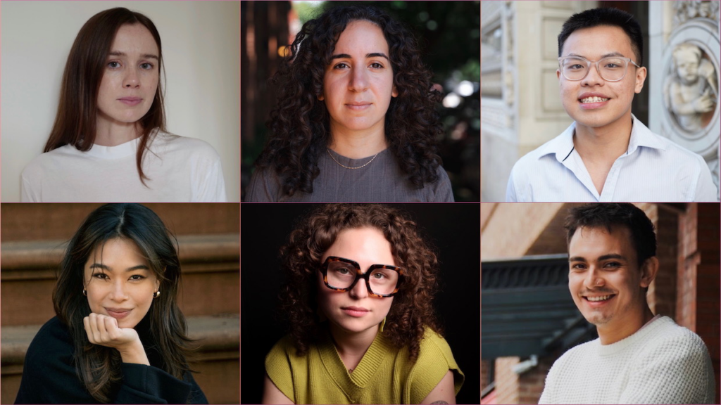 UFO Short Film Lab Announces 2026 Fellows Six headshots of short film lab participants.