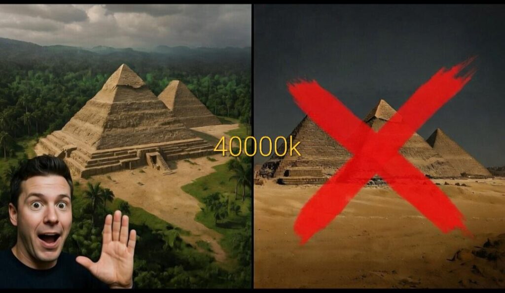 Geological Shock: Were the Egyptian pyramids Built Before the Pharaohs?