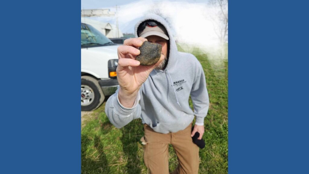 Ohio meteorite hunter says a dream led him to one of his biggest finds yet