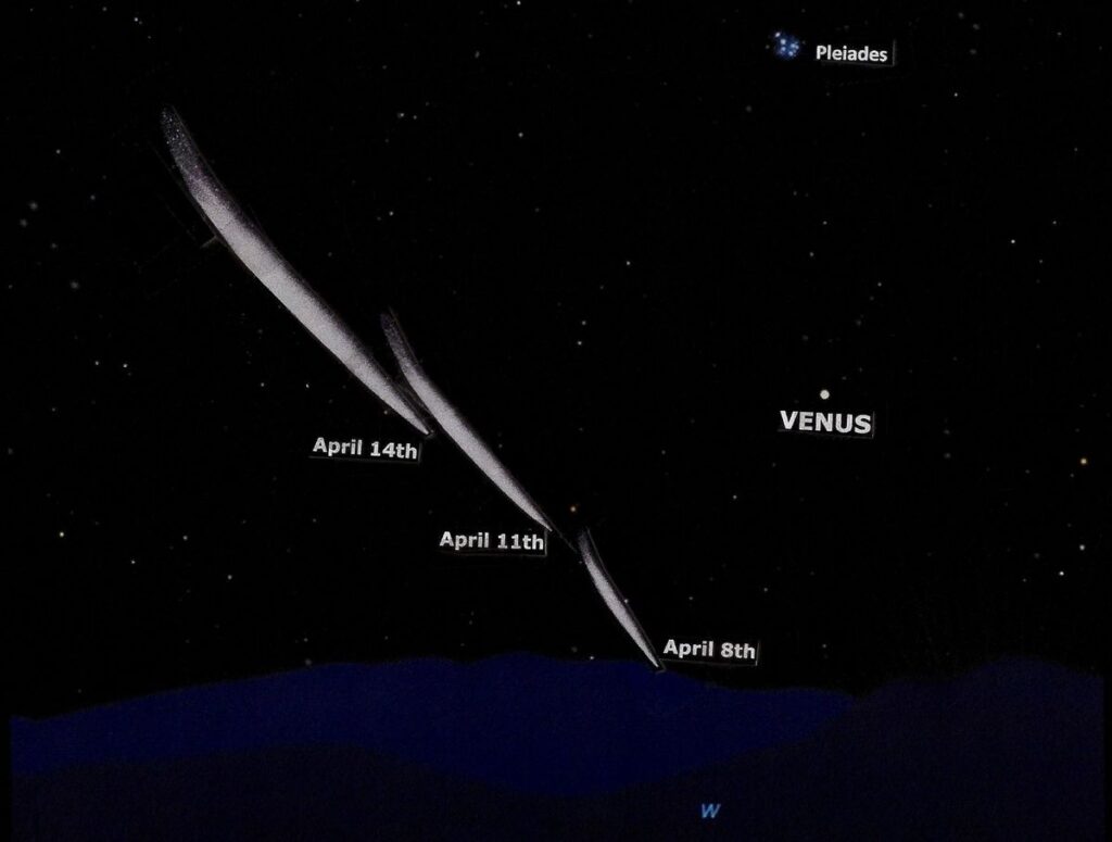 💫 The new comet MAPS will be visible in early April, if it survives… 💫 The new comet MAPS will be visible in early April, if it survives...