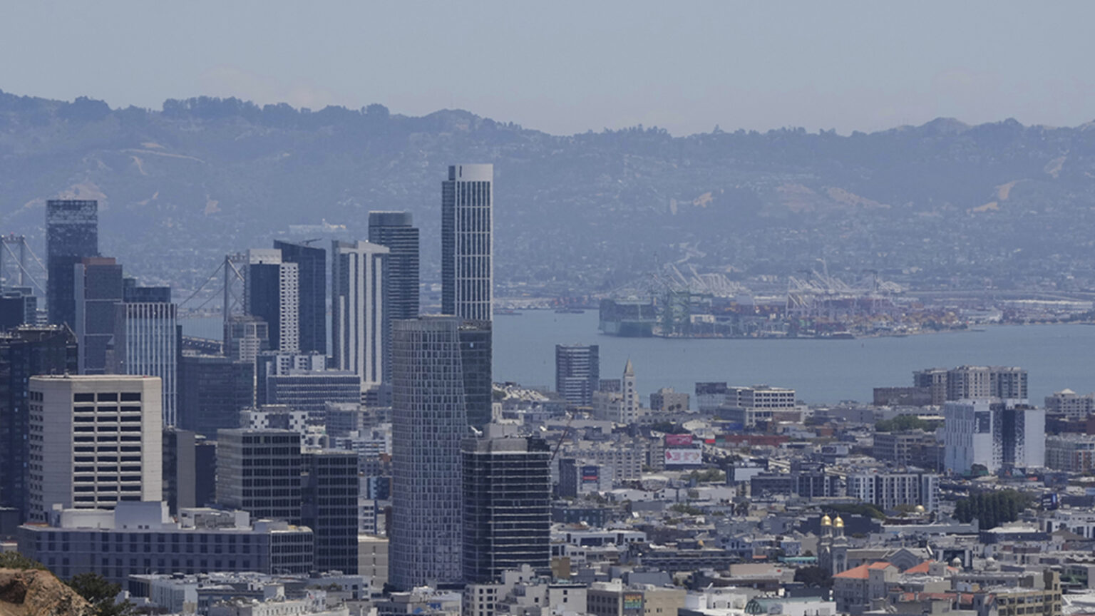 San Francisco is sinking at a rapid pace due to sea level rise, NASA data shows