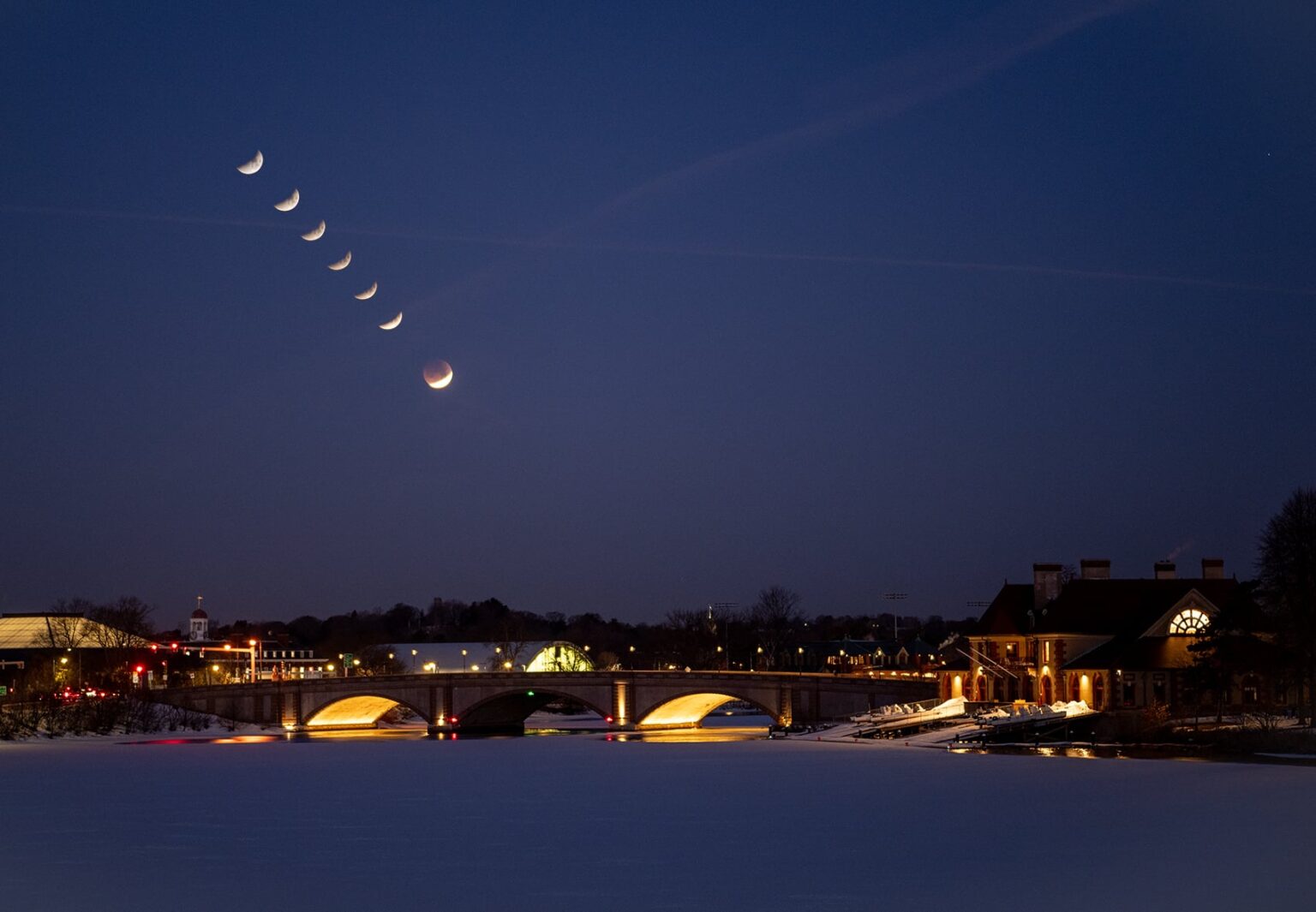 In Photos: Total Lunar Eclipse Over Cambridge | Multimedia