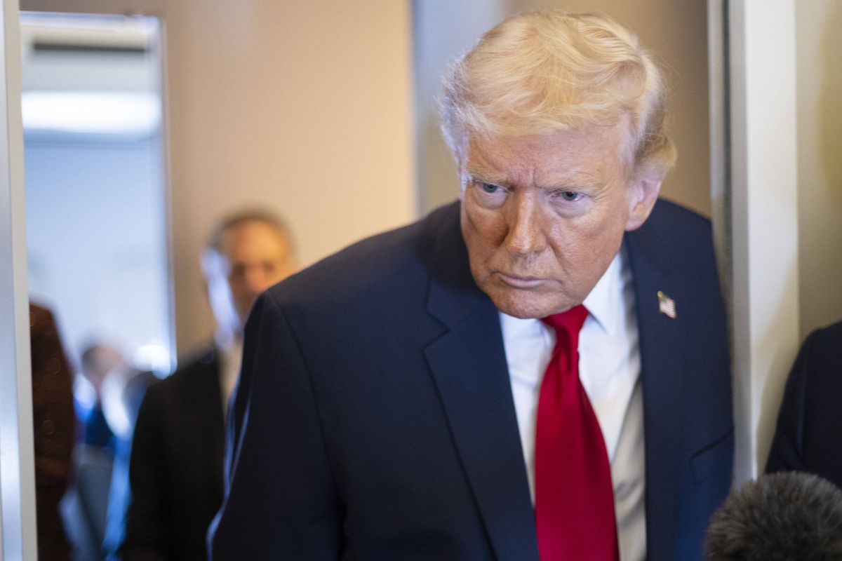 President Trump Spends Weekend At Mar-a-Lago Resort In Florida