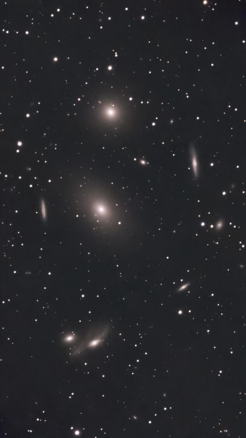 Tonight's Photo Of The Great Virgo Cluster.
