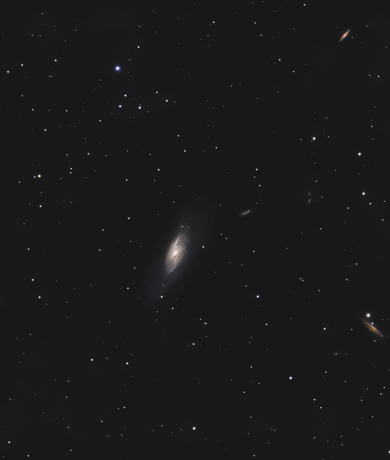 M106 and nearby galaxies using seestar s30 M106 and nearby galaxies using seestar s30