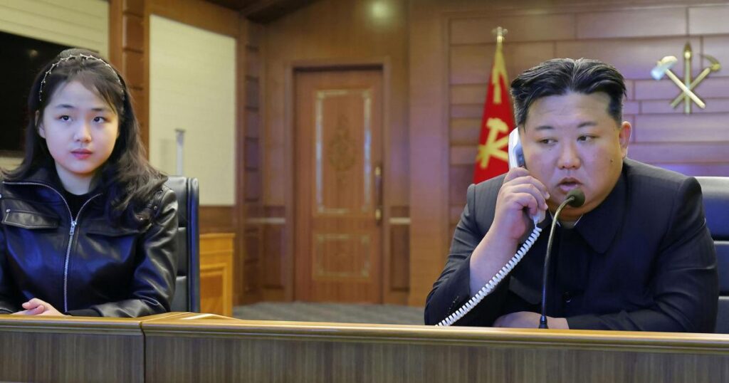 North Korean leader watches cruise missile tests alongside daughter