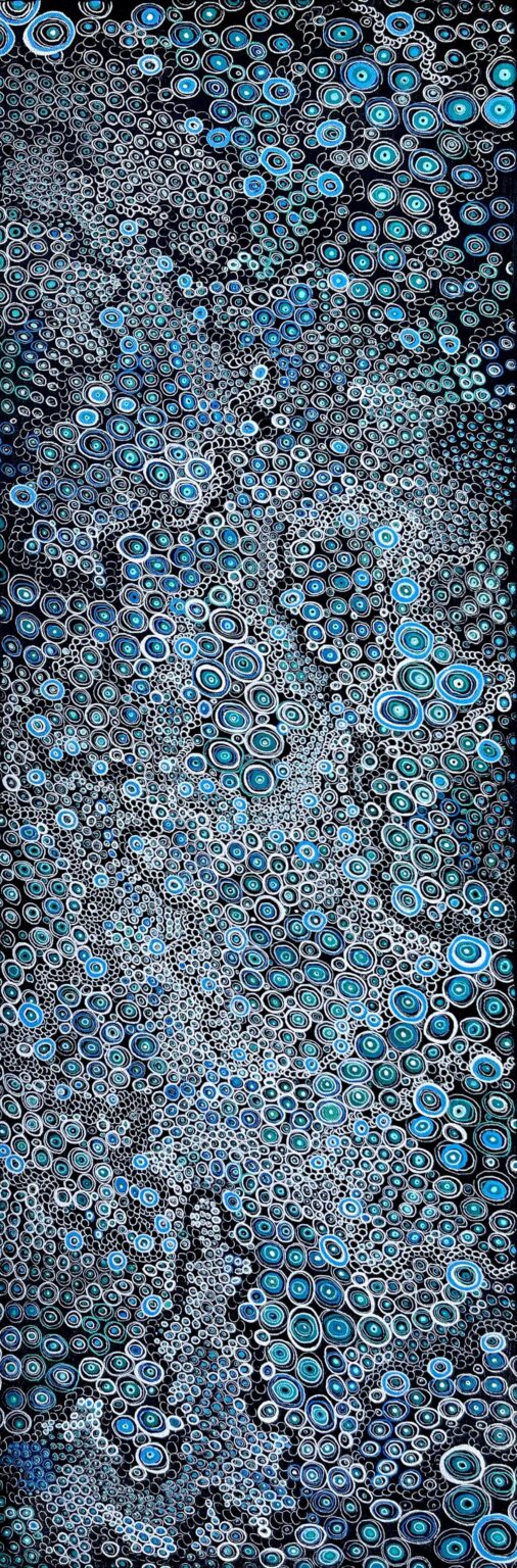 Ice-Age-Ink and Acrylic Painting