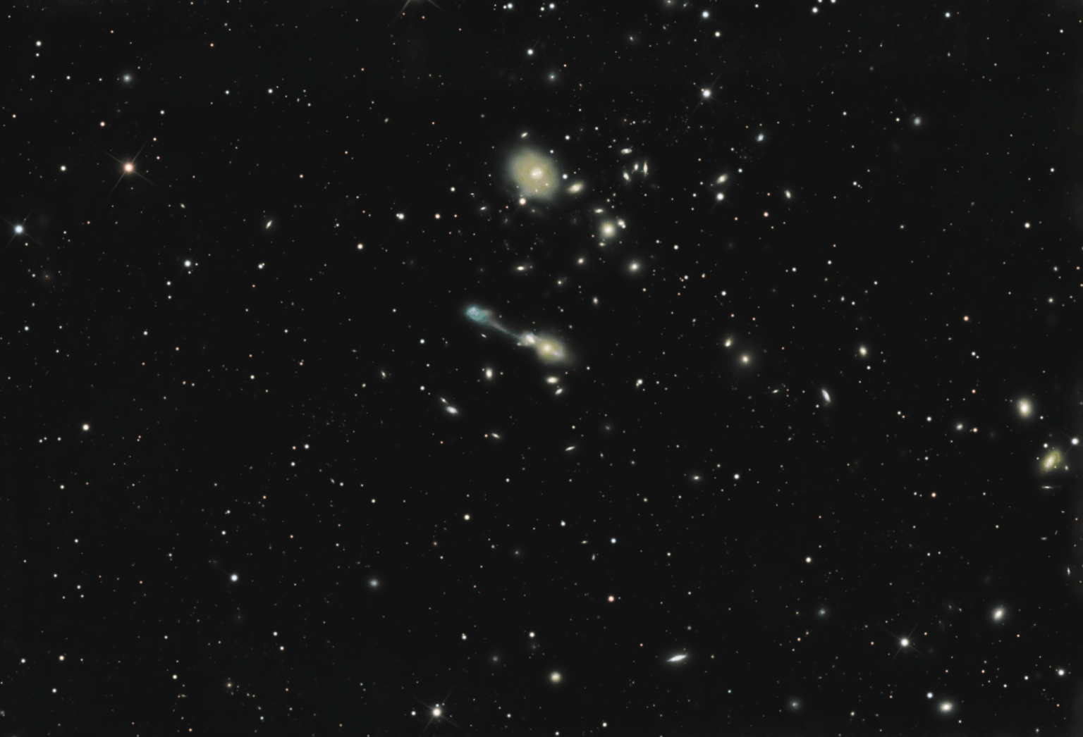 The Guitar galaxies. In honor of Rush returning.