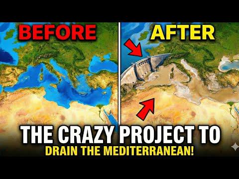 What if the Mediterranean Sea was drained?