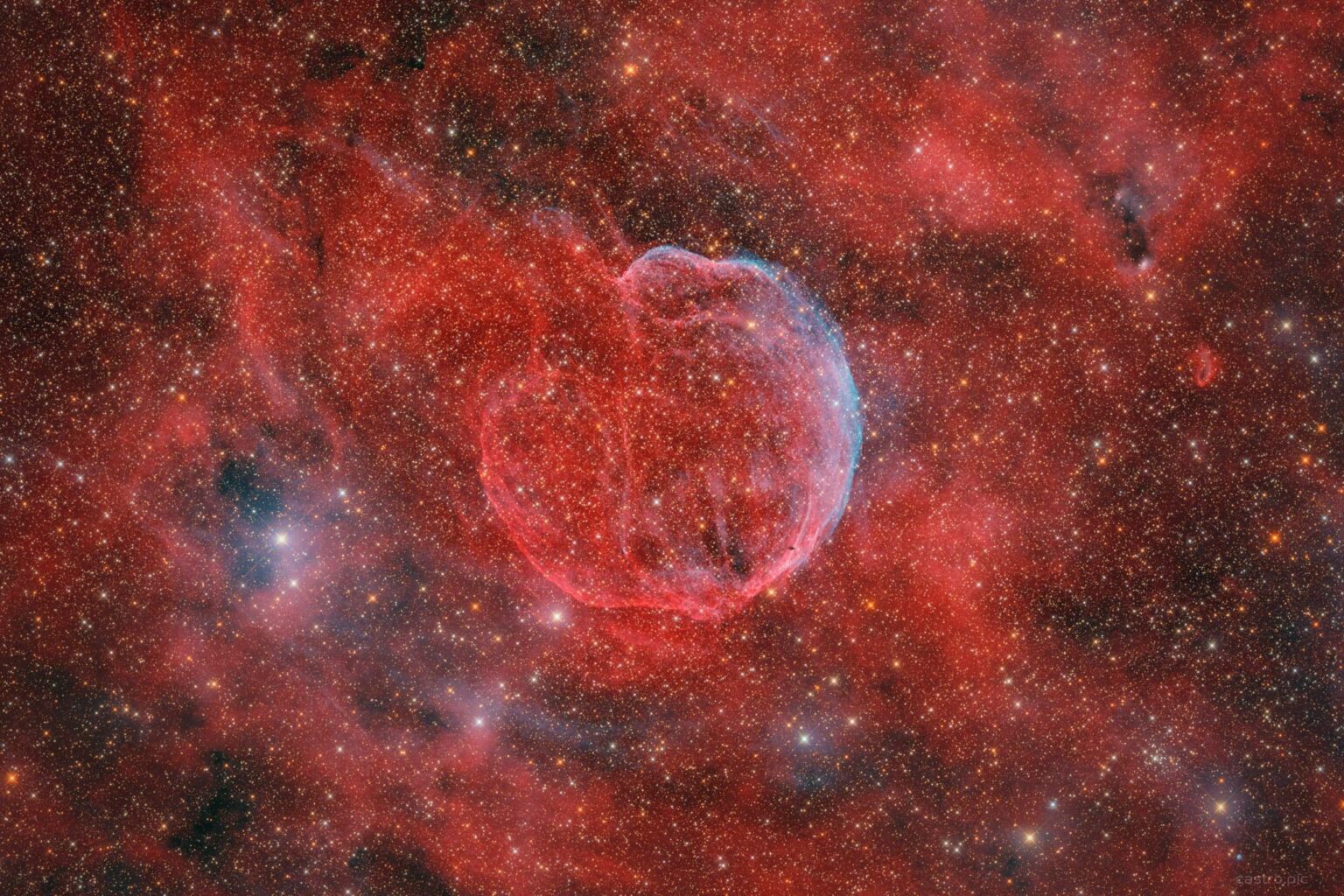 Medulla Nebula CTB1 in Cassiopeia