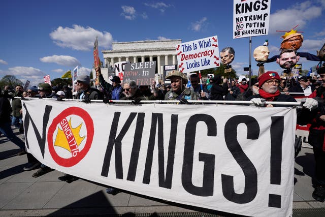 No Kings Protest Washington
