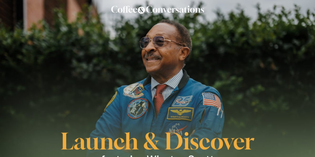 Former NASA astronaut opens up about career, space exploration on Coffee & Conversations Former NASA Astronaut Winston Scott talks career, connection & space exploration on Coffee & Conversations