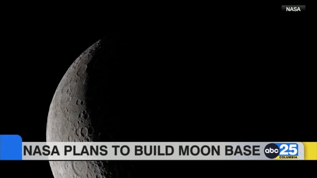 NASA plans to build moon base NASA plans to build moon base