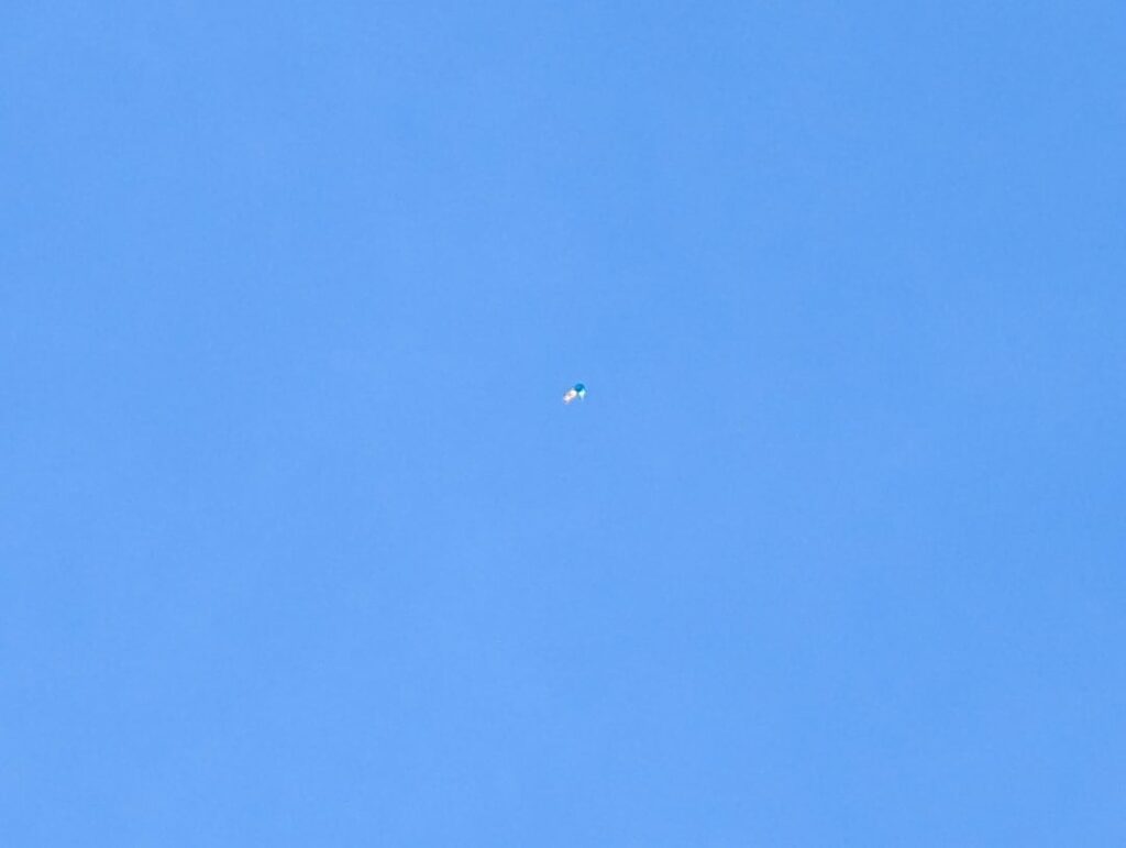 Odd object spotted in San Francisco sky today