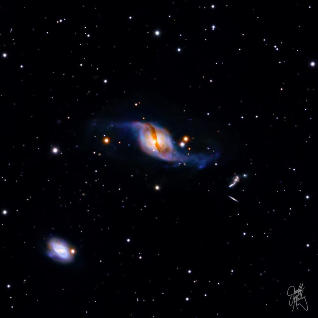 NGC 3718, a Peculiar Galaxy NGC 3718, a Peculiar Galaxy