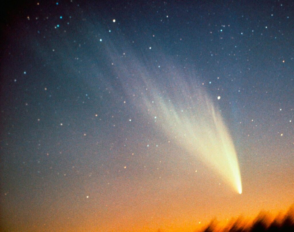 Comet West shined at its brightest 50 years ago this month