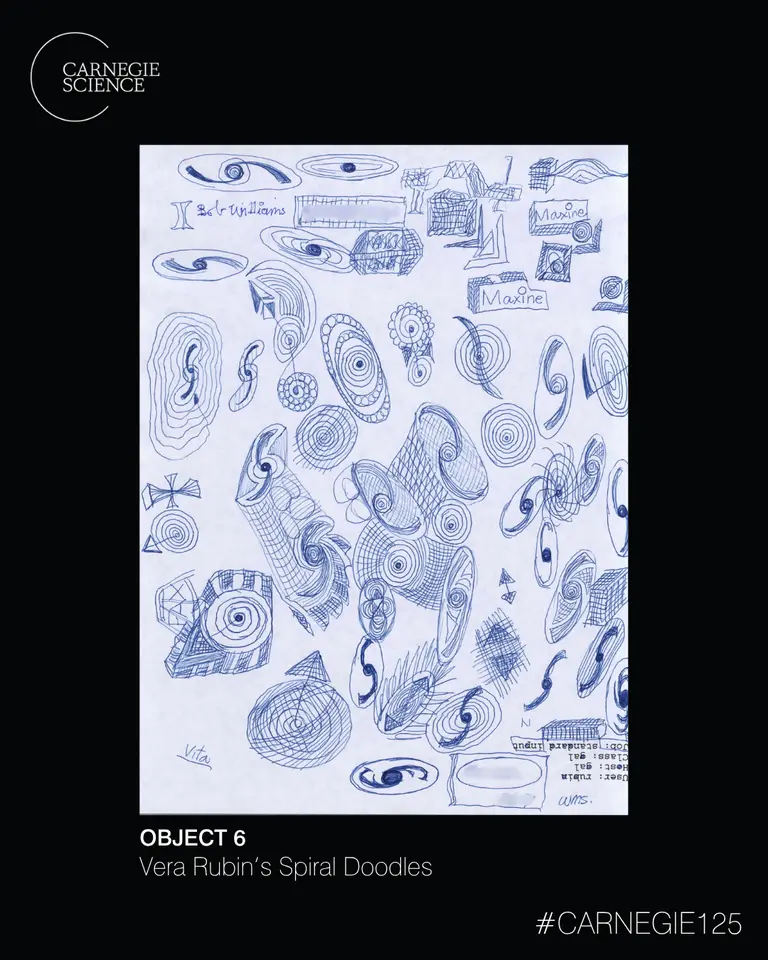 Object 6 - Vera Rubin's Doodles