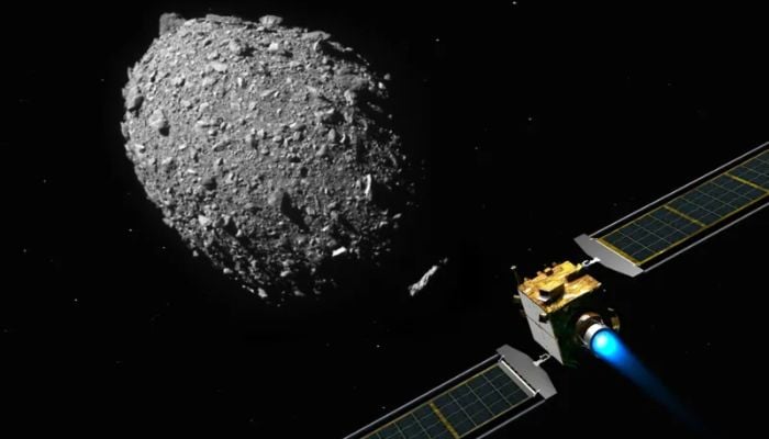 NASA crashes spacecraft into asteroid moonlet, successfully deflects its orbit