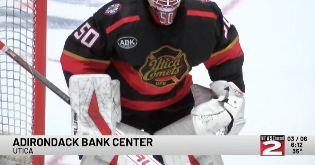 Utica Comets Host Firefighter and First Responders Night