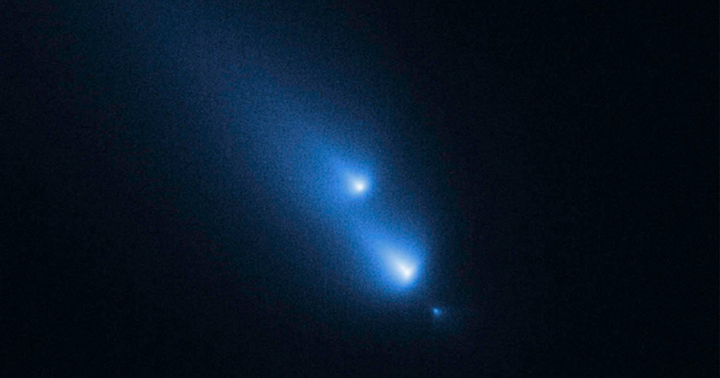 Hubble Space Telescope captures rare comet breaking apart | National News Hubble Space Telescope captures rare comet breaking apart