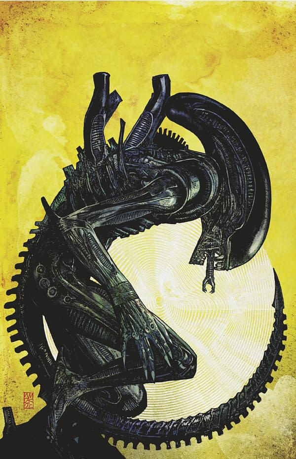 Cover image for ALIEN: KING KILLER #1 ALEX MALEEV VIRGIN VARIANT