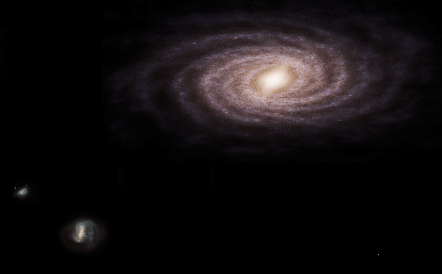 Our Milky Way's halo of hot gas is warmer to the "south" than the "north" because of an internal combustion engine-like effect that is compressing the gas like a piston