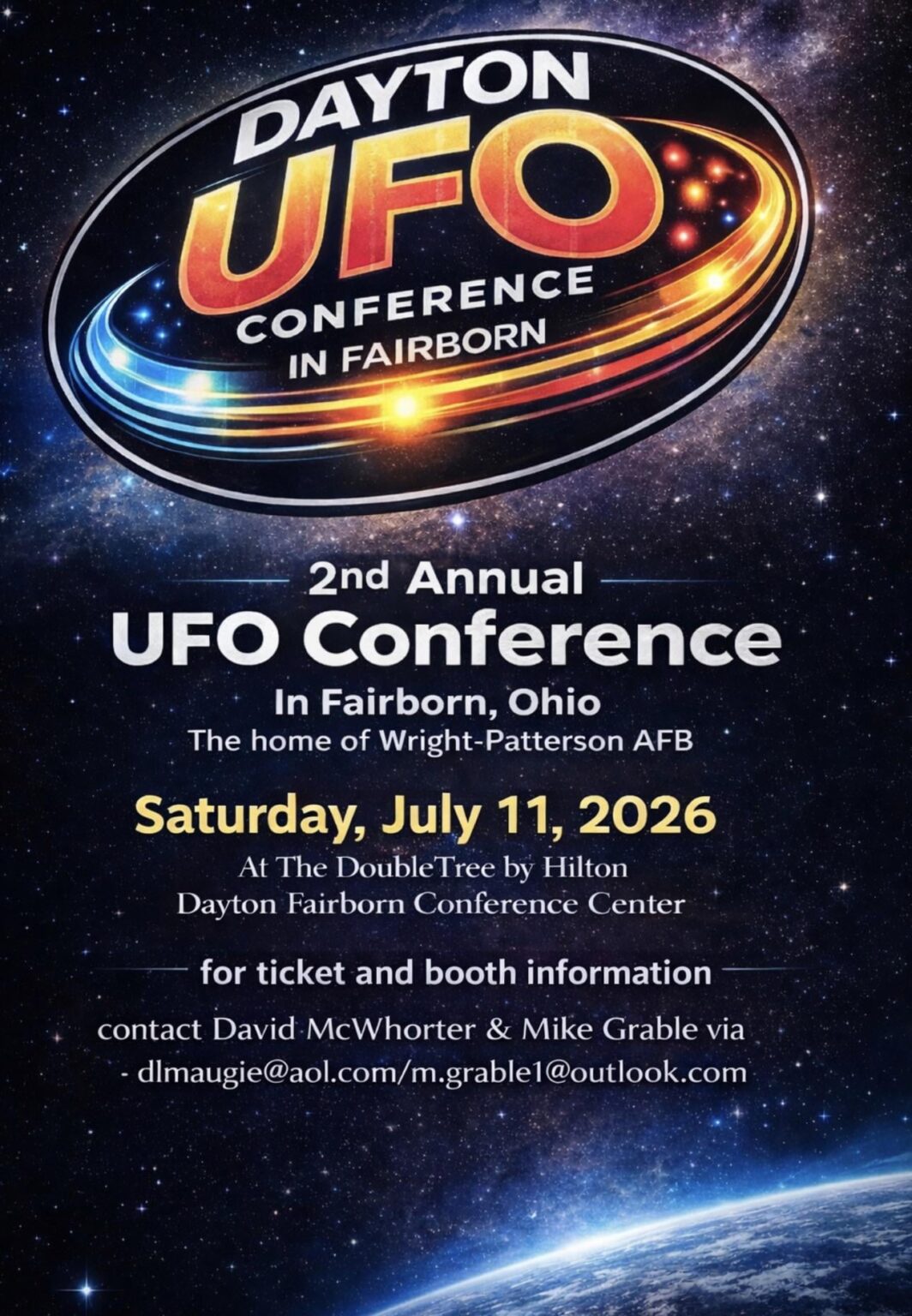 UFO event in Ohio near wright Patterson!