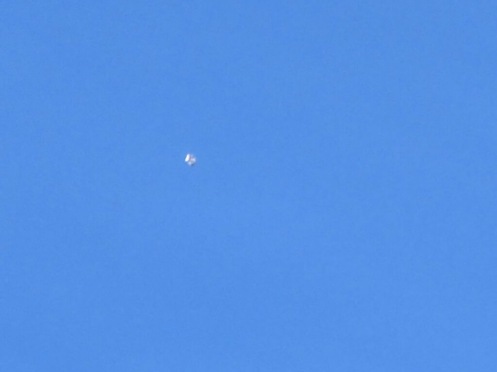 White Reflective Circular Object - Melbourne, Australia 29/03/26 4PM AEST