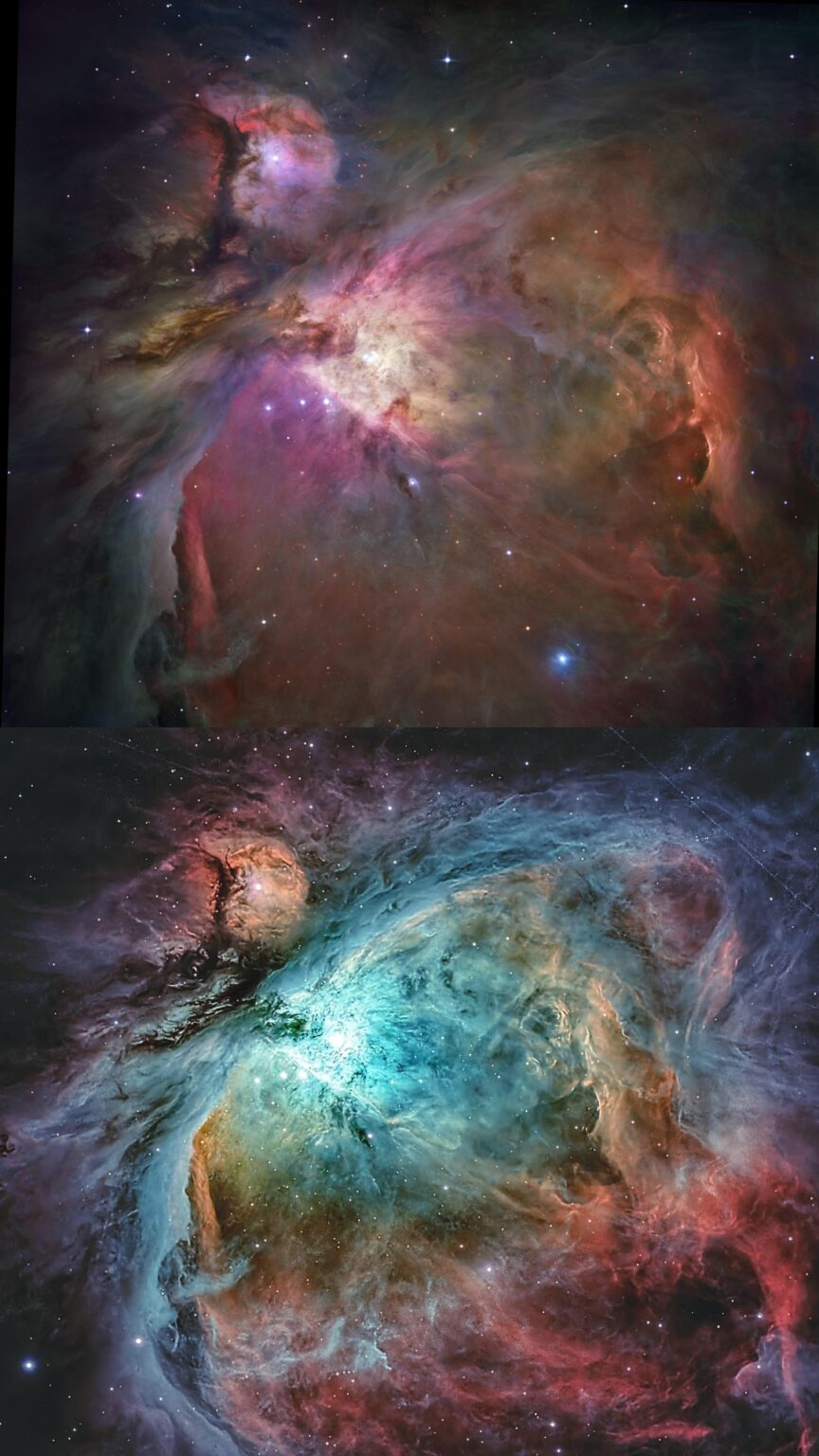 Hubble vs 80mm Doublet from Amazon