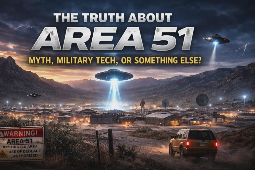 The Truth About Area 51: Myth, Military Tech, or Something Else?