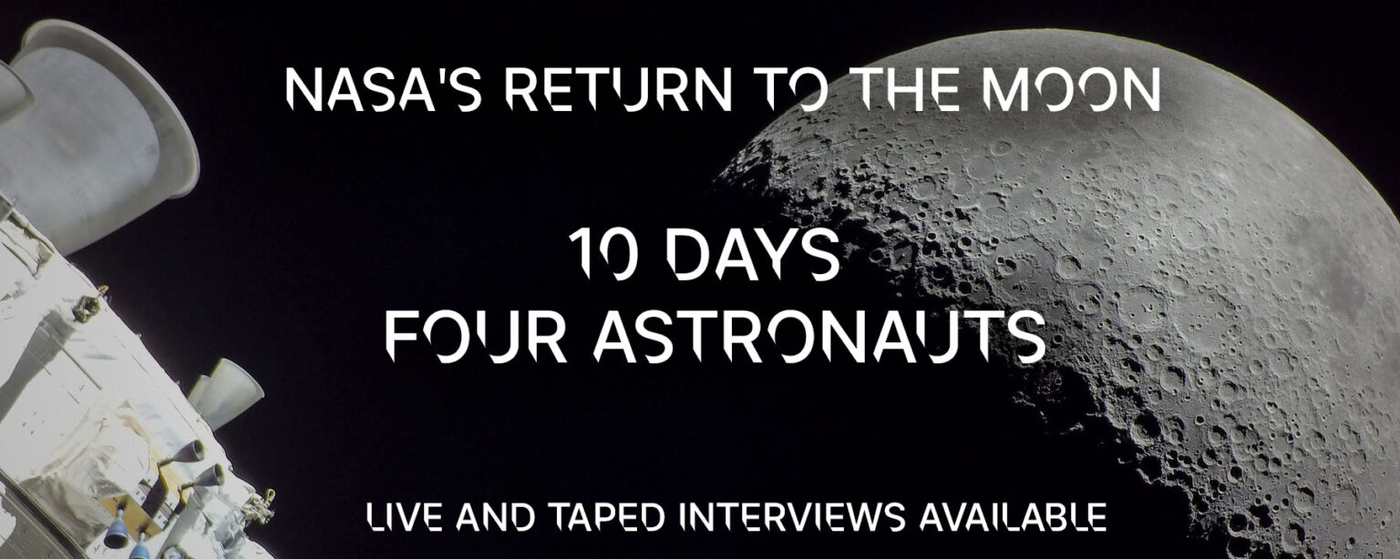 NASA SVS | NASA Interview Opportunity: Moonbound! NASA’s Artemis II Mission Days From Launch — First Crewed Journey Around the Moon in More Than 50 Years! NASA SVS