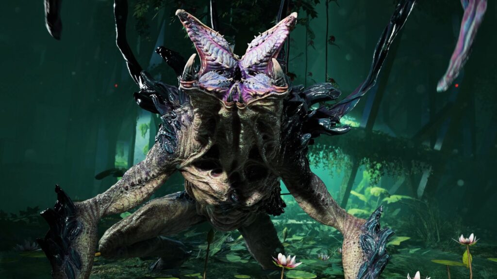 A screenshot from Alien Deathstorm