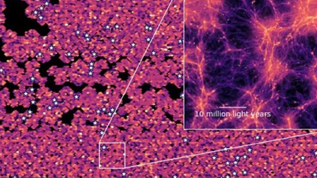 Astronomers Create the Largest 3D Map of the Early Universe’s Hydrogen Glow