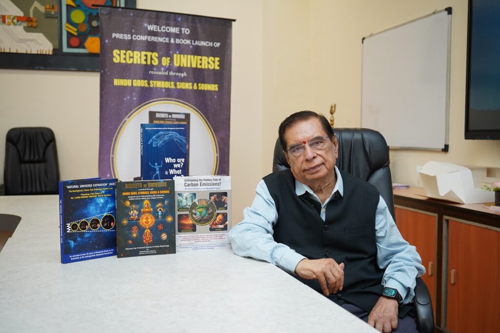 Rashtrapati Award-winning author Baldevkrishan Sharma launches ‘Secrets of the Universe’ through Hindu Gods, Symbols, Signs & Sound