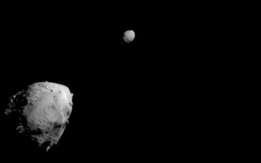 NASA crashed a spacecraft into an asteroid and accidentally moved the entire solar system it belongs to as well NASA crashed a spacecraft into an asteroid and accidentally moved the entire solar system it belongs to as well